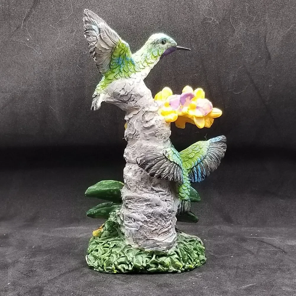hummingbird figurine polystone - Picture 11 of 12